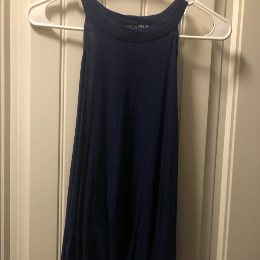 High neck tank top